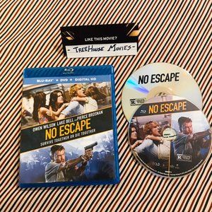 NO ESCAPE ~ Blu Ray + DVD Combo ~ Very Good